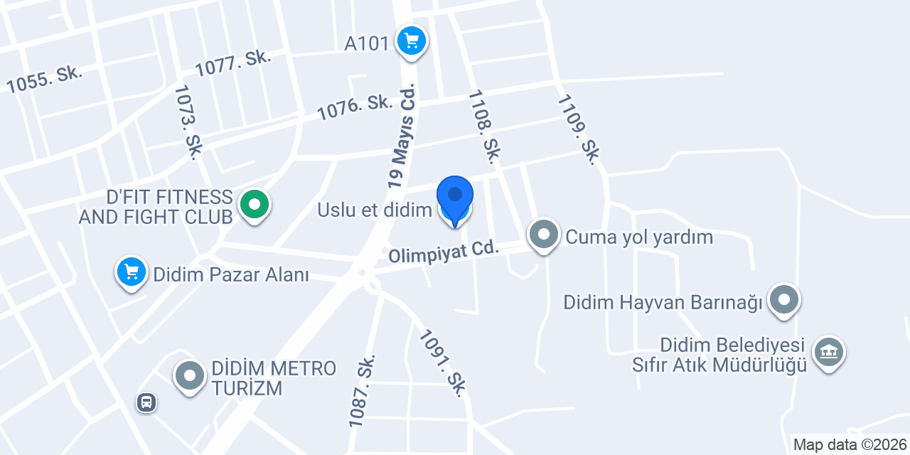 Uslu et didim konumu