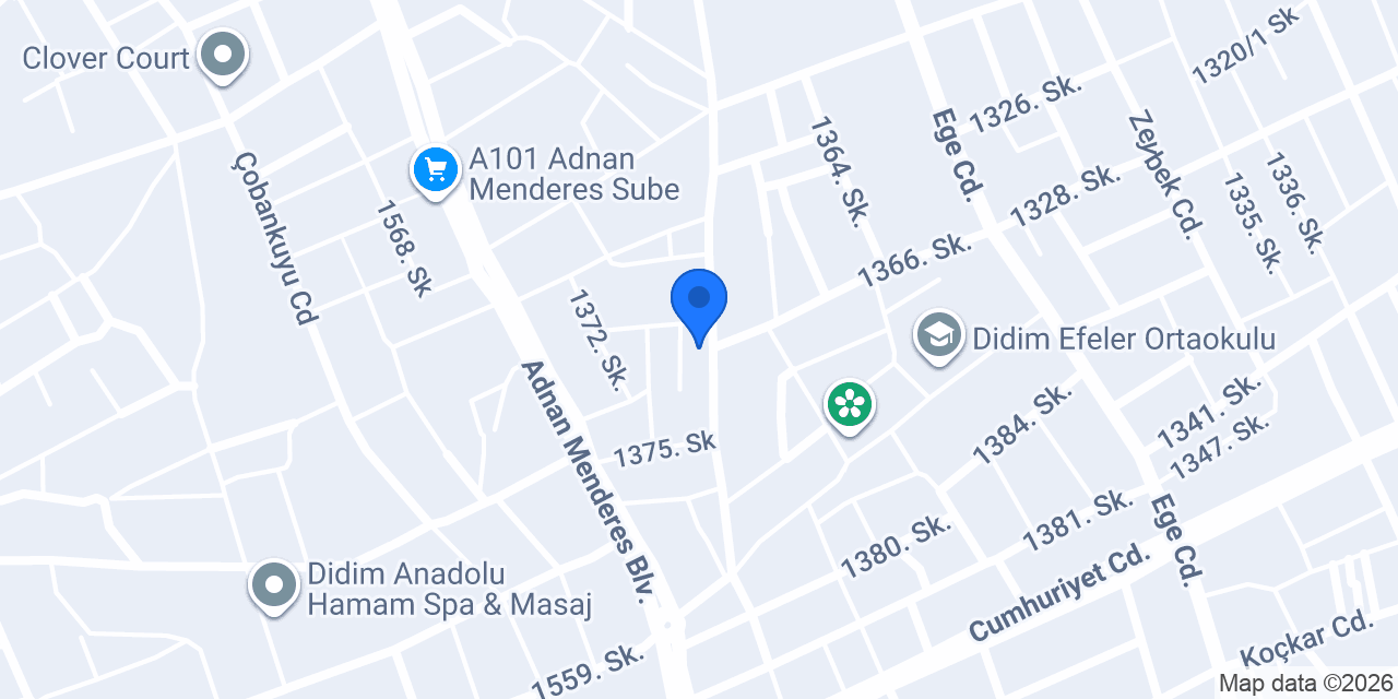 Didim Canlar Halı Yıkama konumu