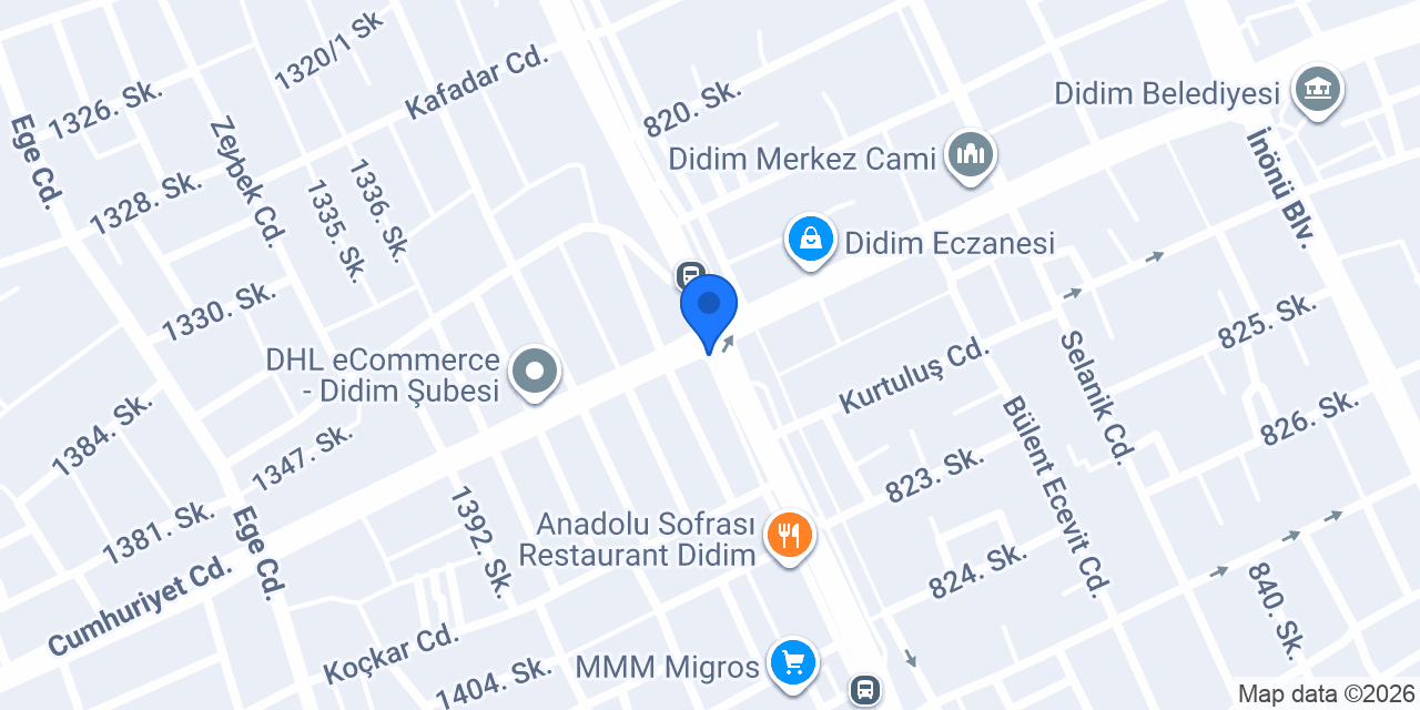 DİDİM UMUT TAKSİ konumu