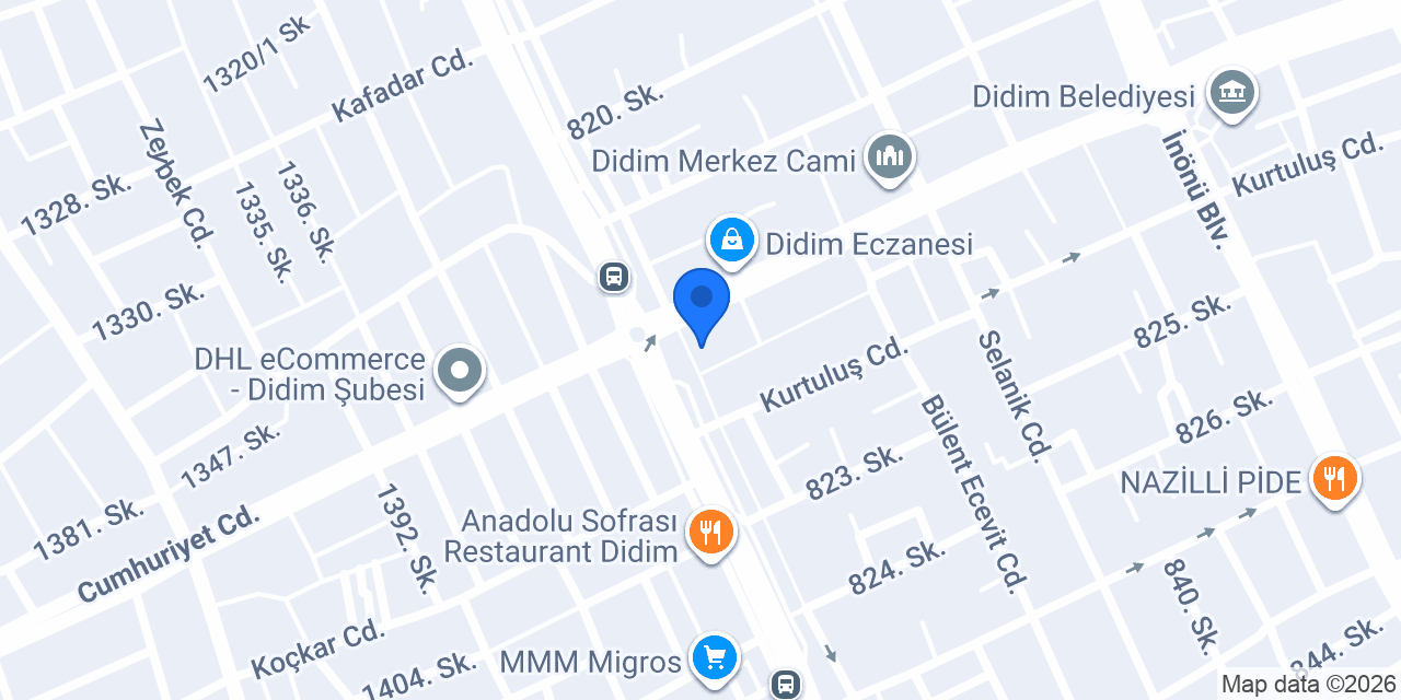 Formen Erkek Kuaförü konumu