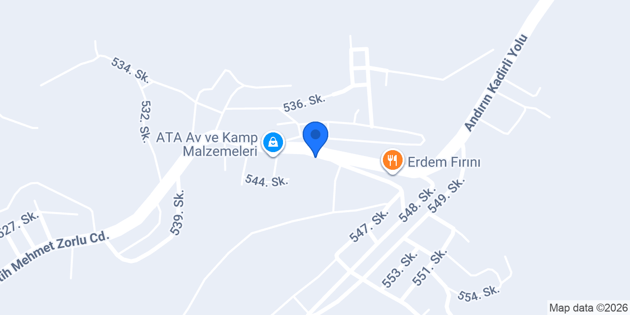 Ensar Ticaret konumu