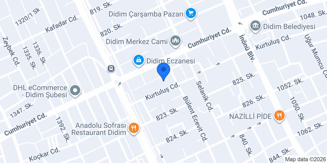 AKBÜK tadilat konumu