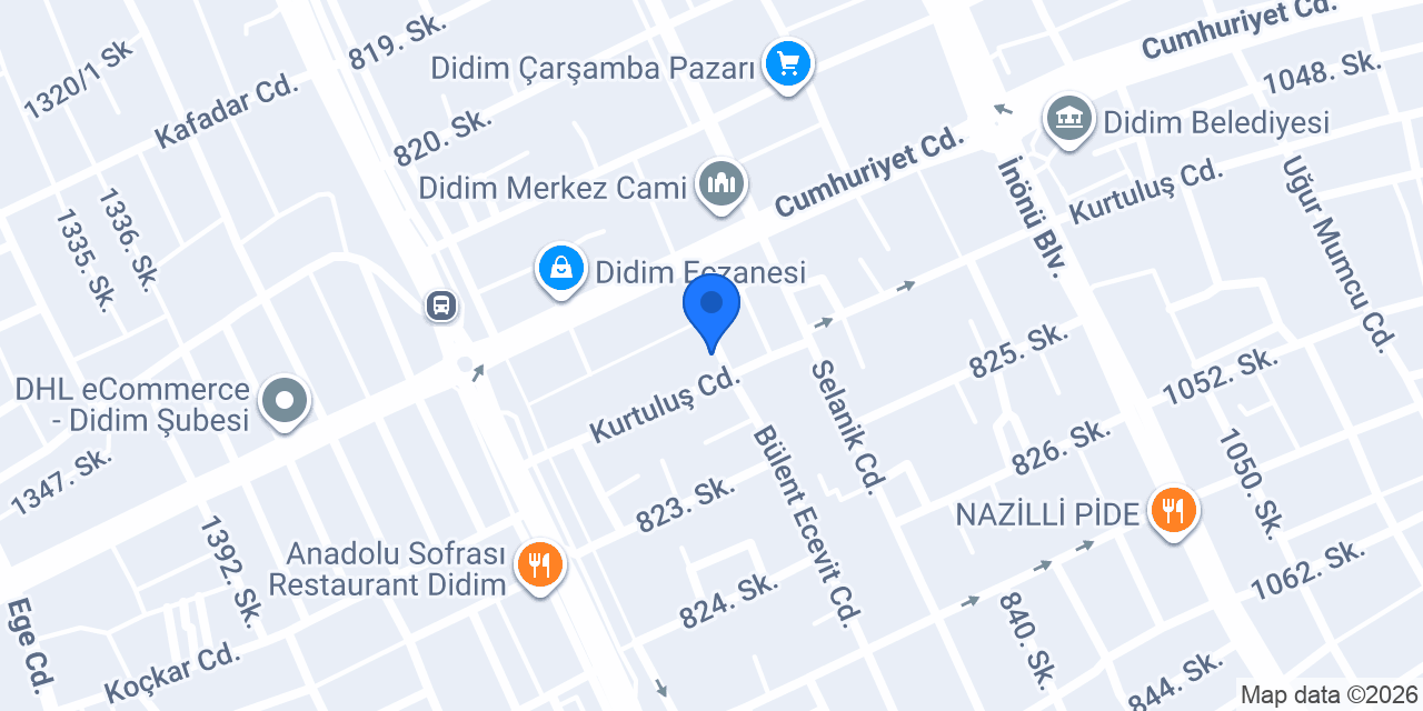 Dildade Börek Ve Unlu Mamulleri konumu