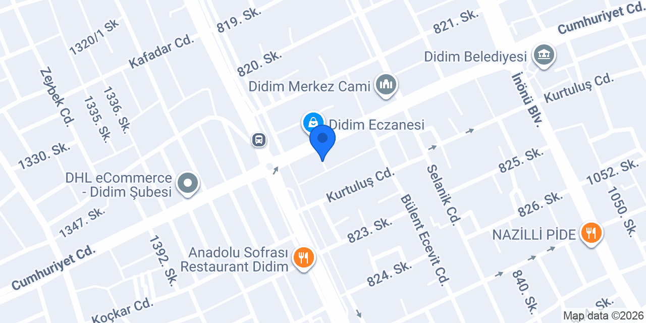 ERЯE GOLD DİDİM konumu