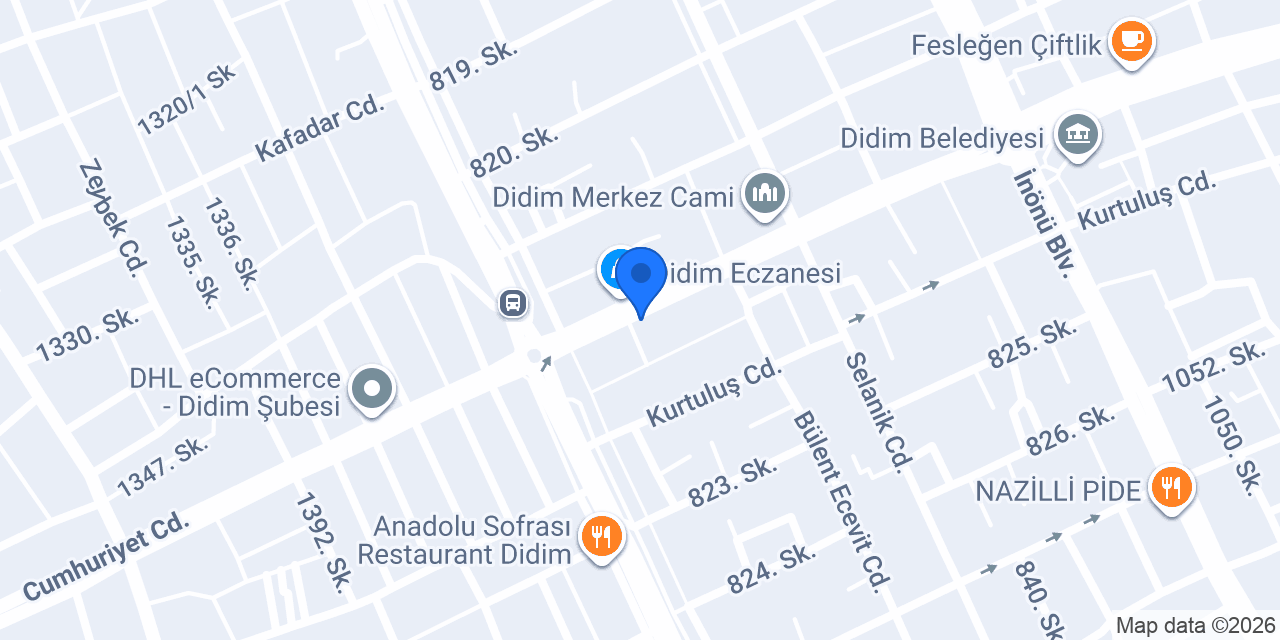 D Diamond Didim konumu