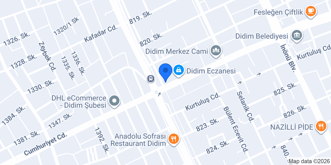 Aydın Didim Teknosa konumu