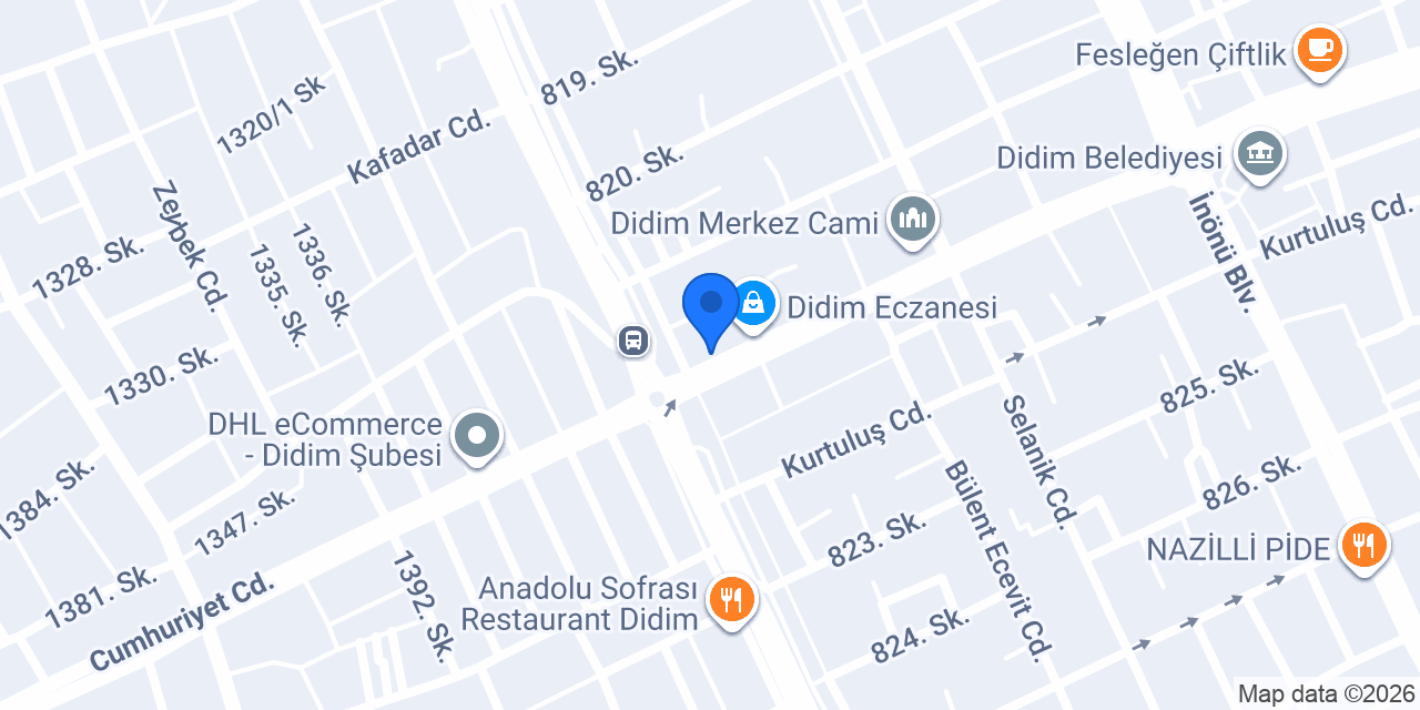 Cadde Berber Salonu konumu