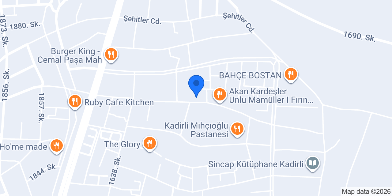 Salon ALÇİN konumu