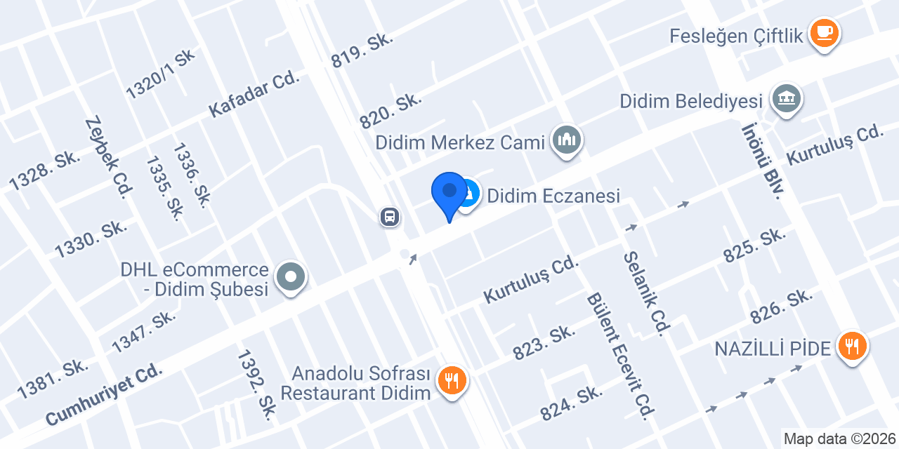 Ulu Elektrik Didim konumu