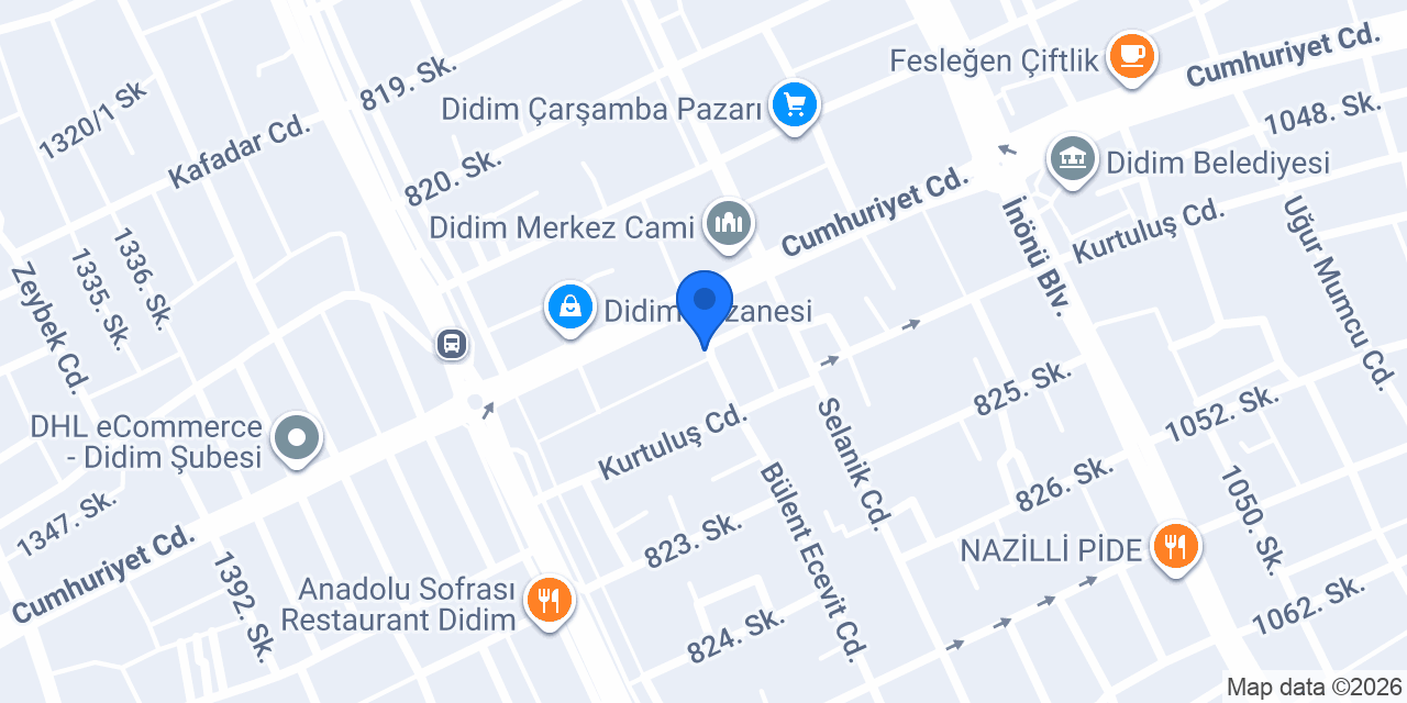 Hisar Optik konumu