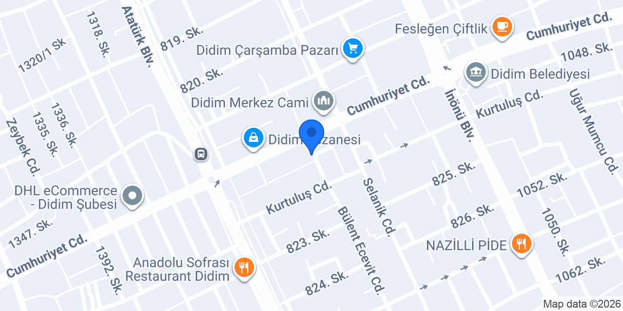 Aksoy Kırtasiye konumu