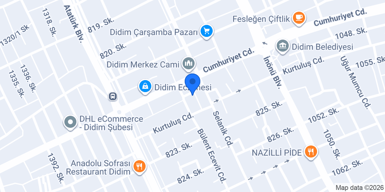 MNA Kuyumculuk Didim konumu
