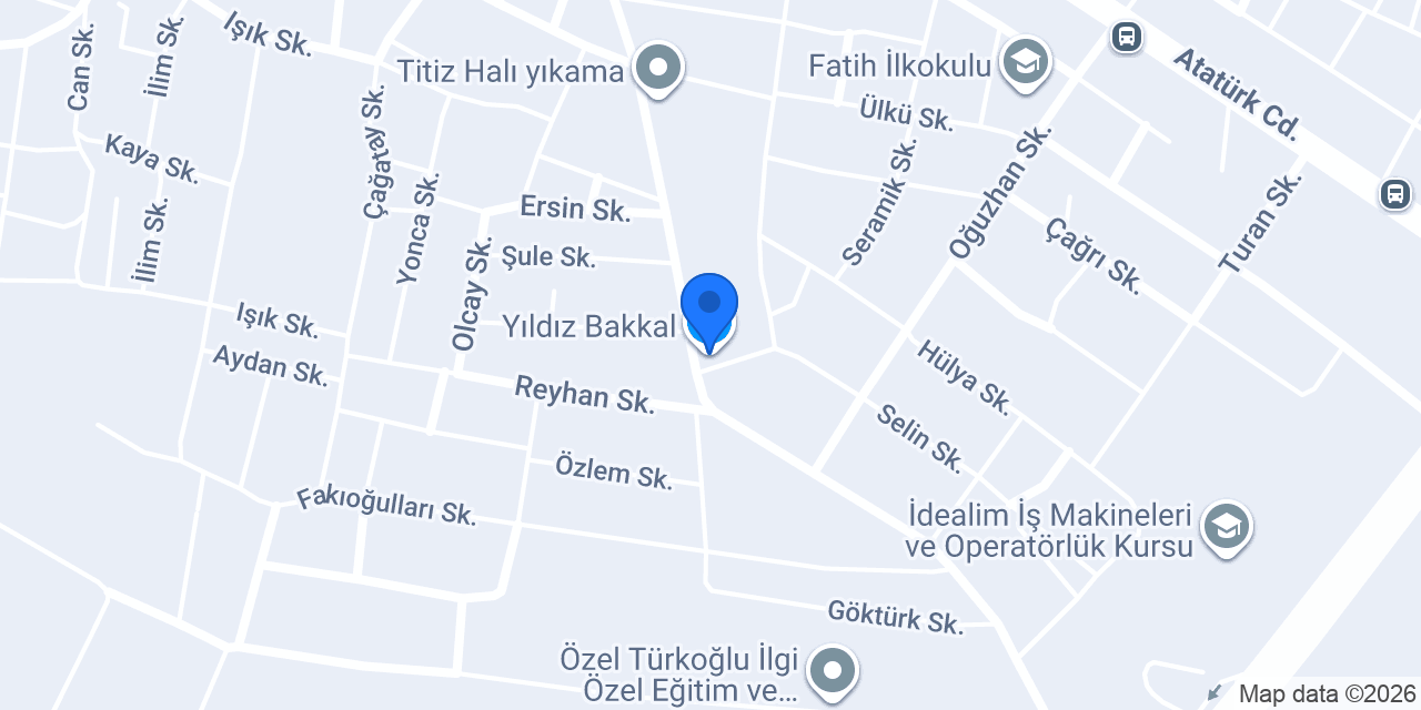 Yıldız Bakkal konumu
