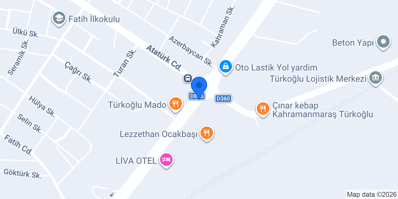 AKDERE BOBİNAJ konumu