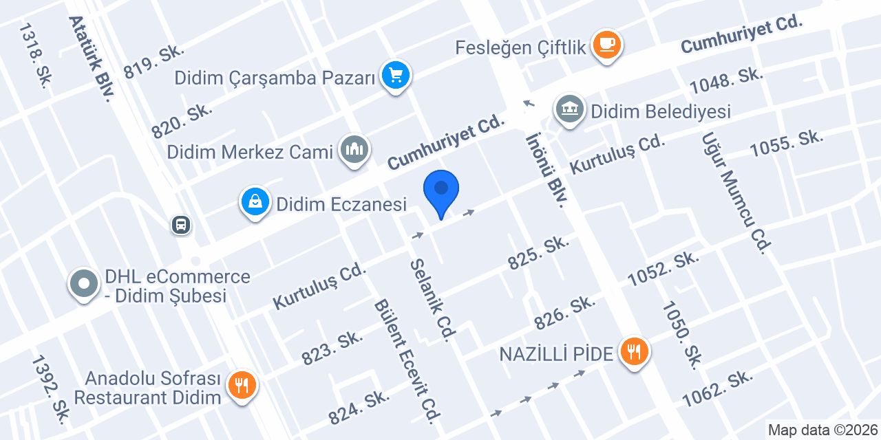 Balıkkolik Av Market konumu