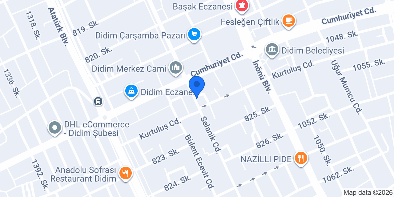 Kasap - EMİN ET konumu