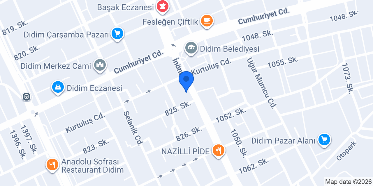 Loca Lahmacun Pizza Pide Salonu DİDİM konumu