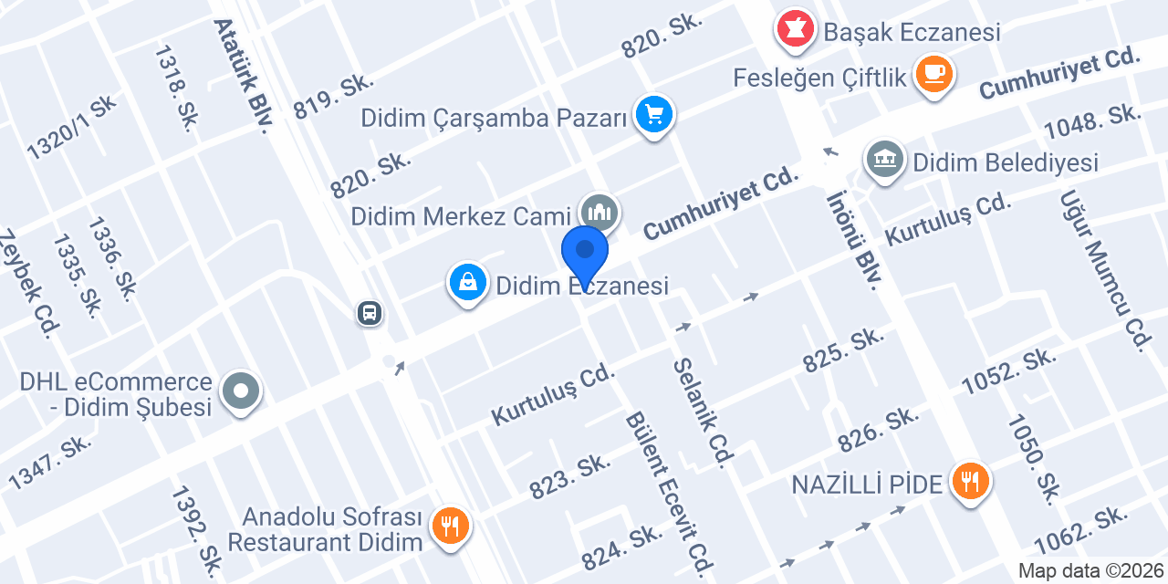 Didim Yasemin Emlak konumu