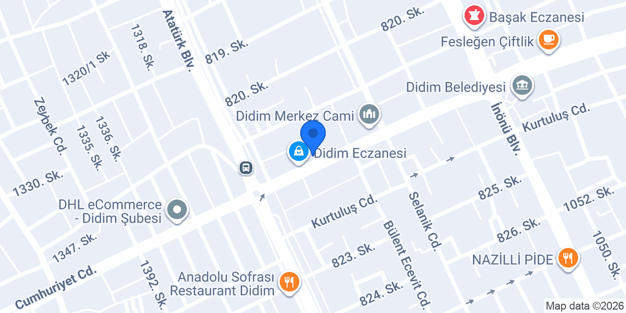 DİŞ HEKİMİ GÜLSEREN KARAAĞAÇ konumu