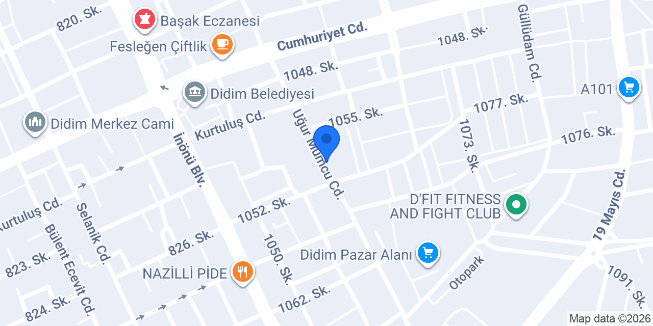 Didim Art Reklam konumu