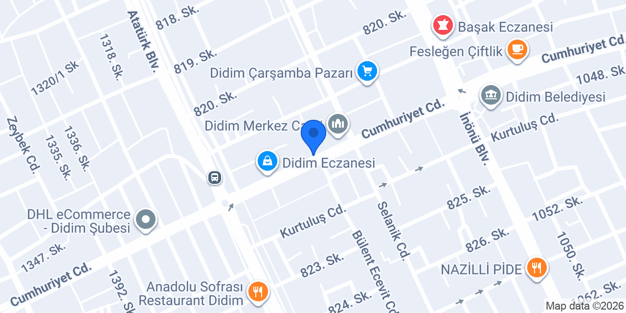 Çarşı Fırını konumu