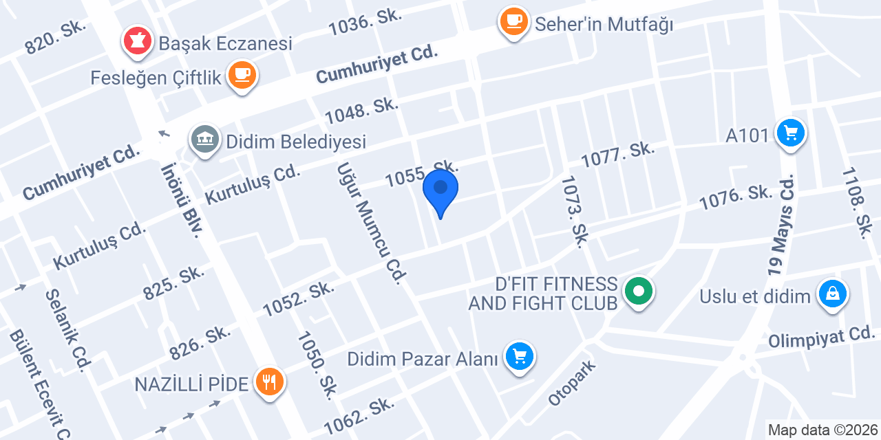 Didim Tadilat Tamirat konumu
