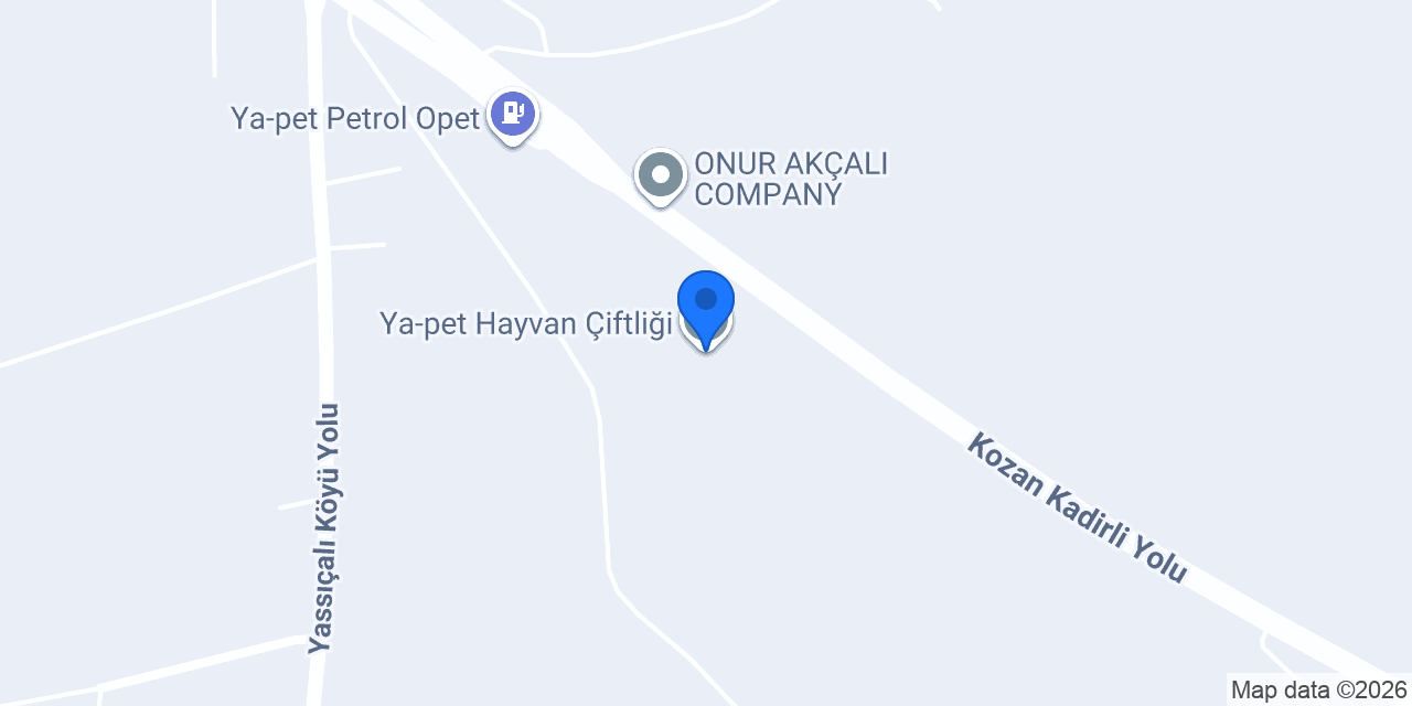 Ya-pet Hayvan Çiftliği konumu