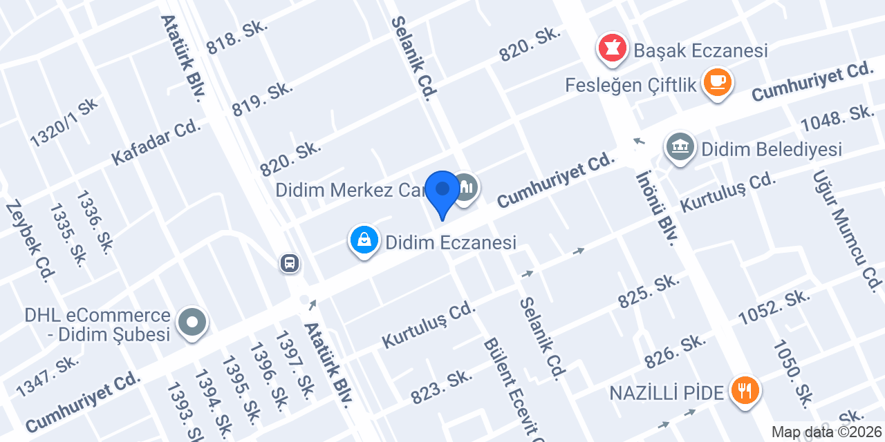 Ege Eczanesi konumu