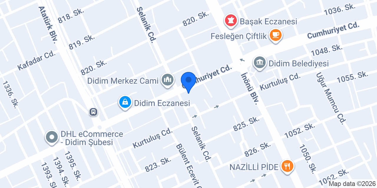 Didim Halı Outlet 1 konumu