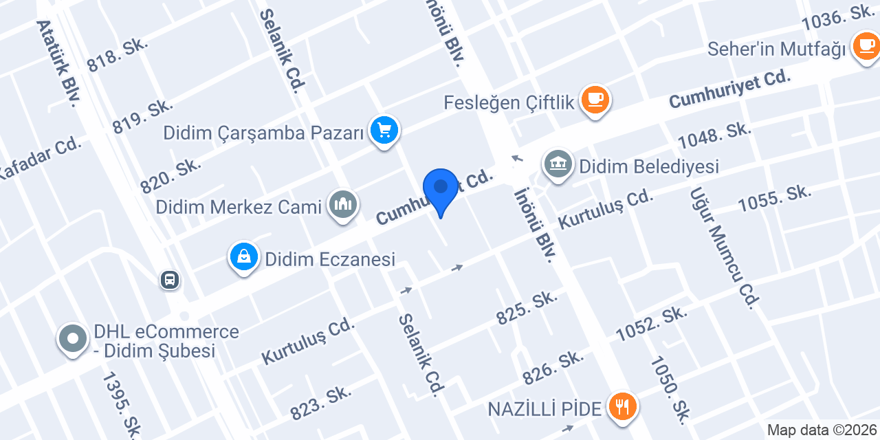 Didim LİHKAB konumu