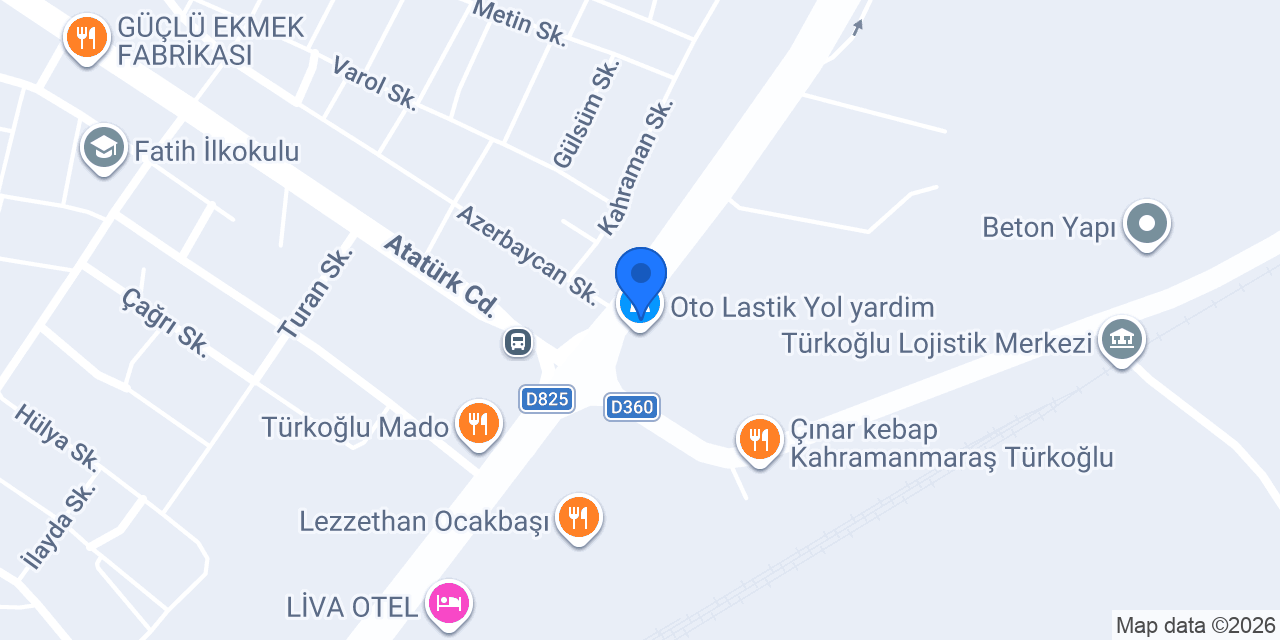 Altın Oto Galeri konumu