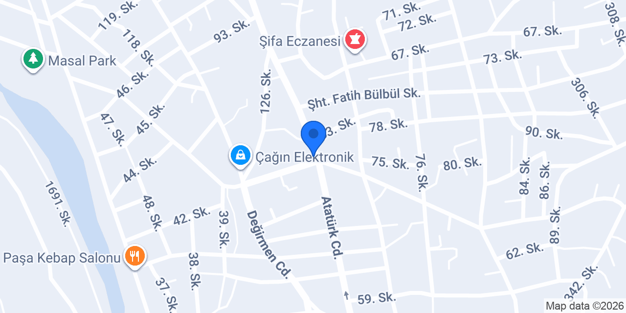 Güloğlu Pastanesi konumu