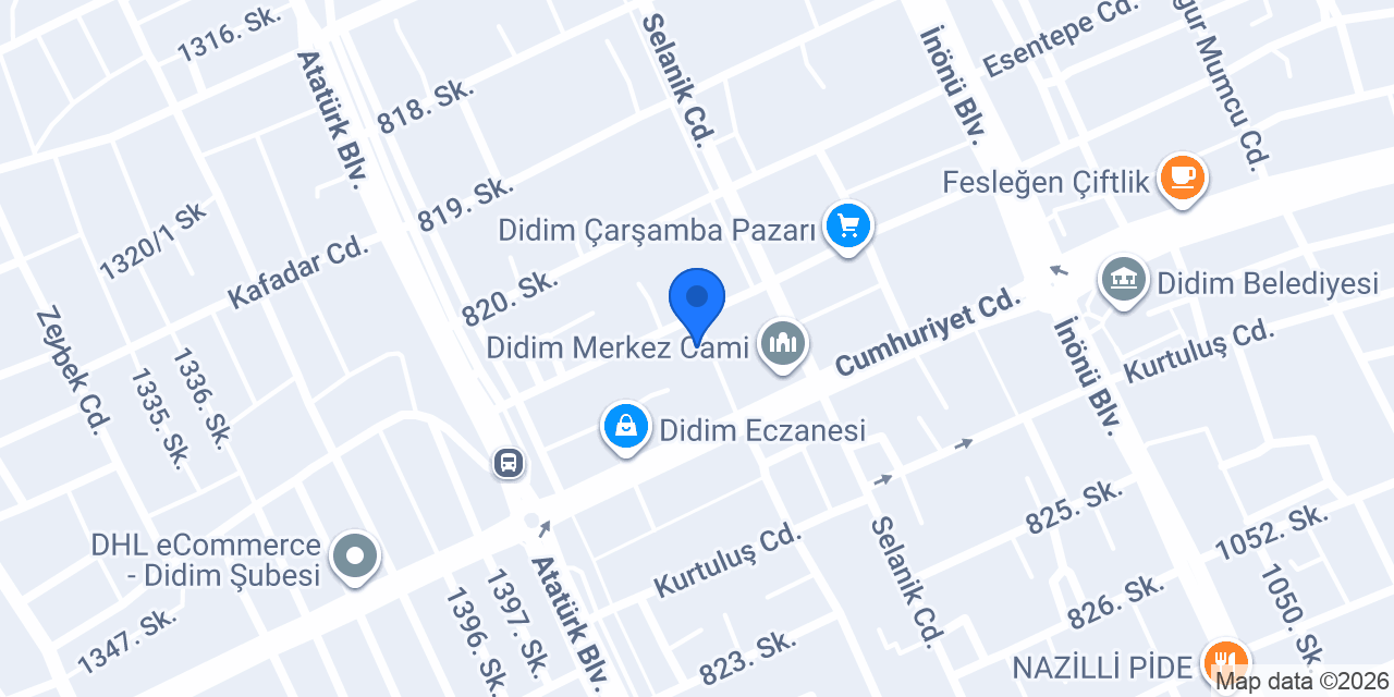Uğur Erkek Kuaförü konumu