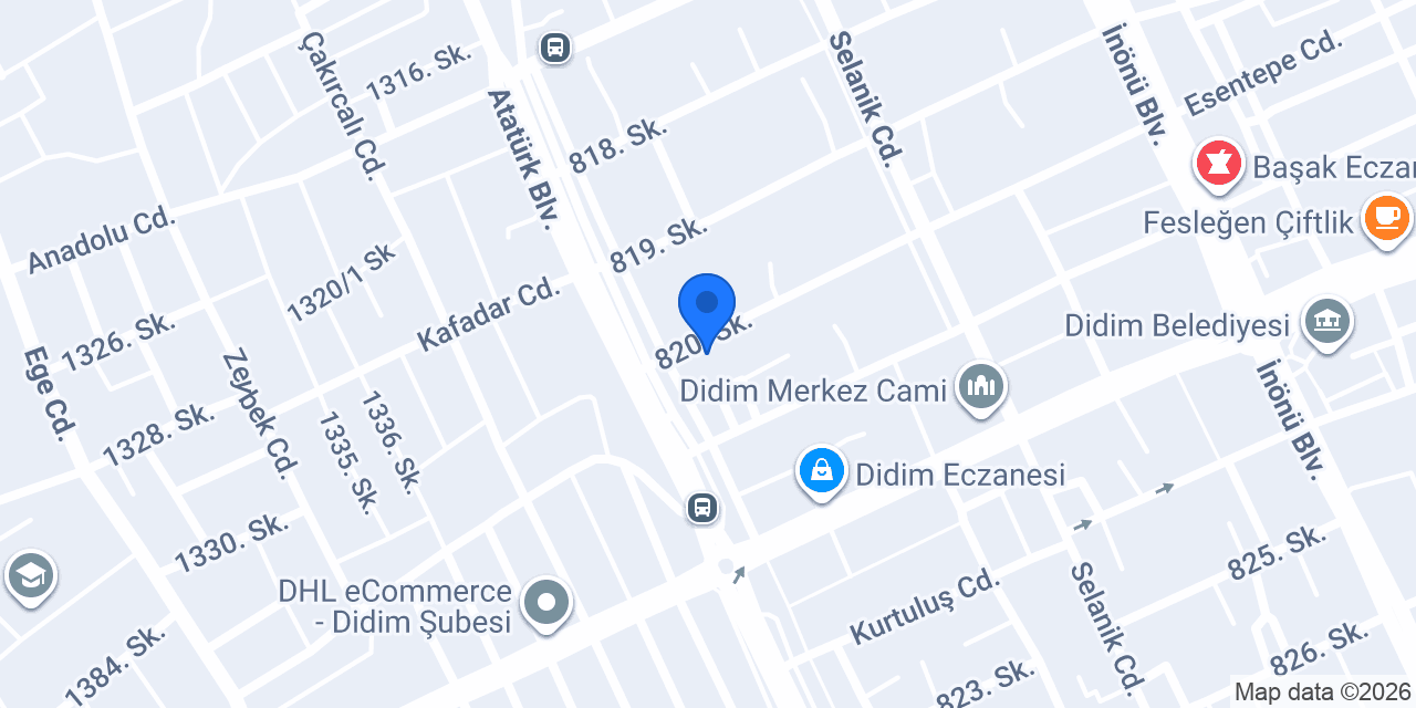 ÇAĞDAŞ DÖŞEME konumu