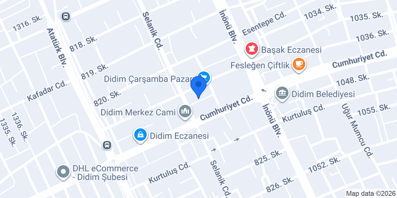 Çiroz Meze Evi konumu