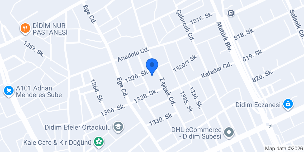 Anatolia Didyma Yapı inşaat ve emlak konumu