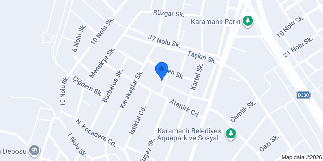 Atatürk İlkokulu konumu