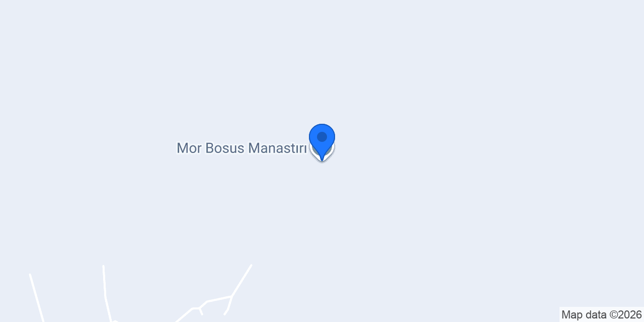 Mor Bosus Manastırı konumu