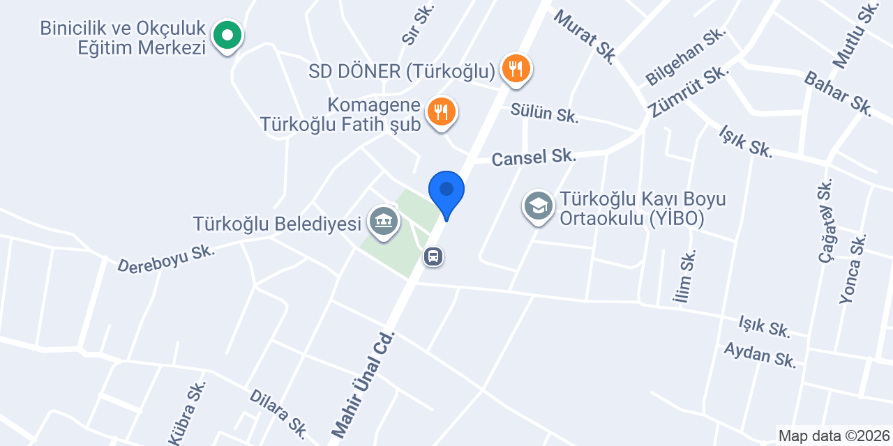 BK ÇAKIROĞLU İNŞAAT konumu