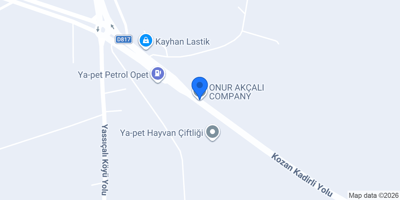 ONUR AKÇALI COMPANY konumu