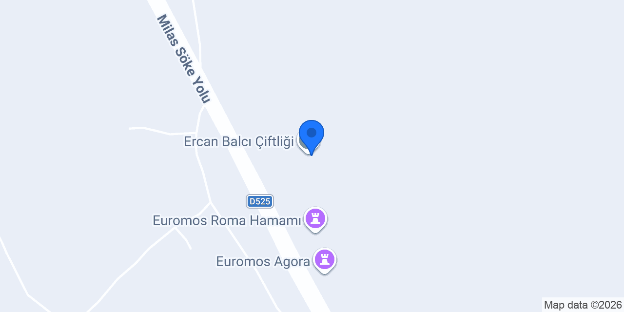 Ercan Balcı Çiftliği konumu