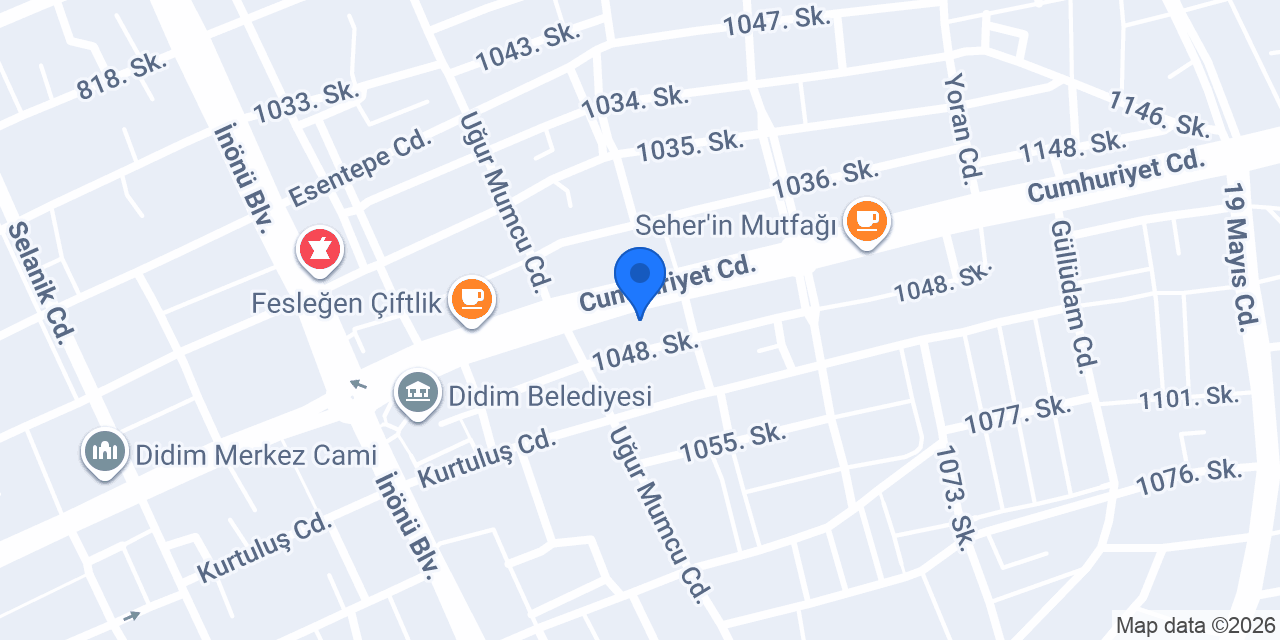 ARORA Didim Bayi konumu