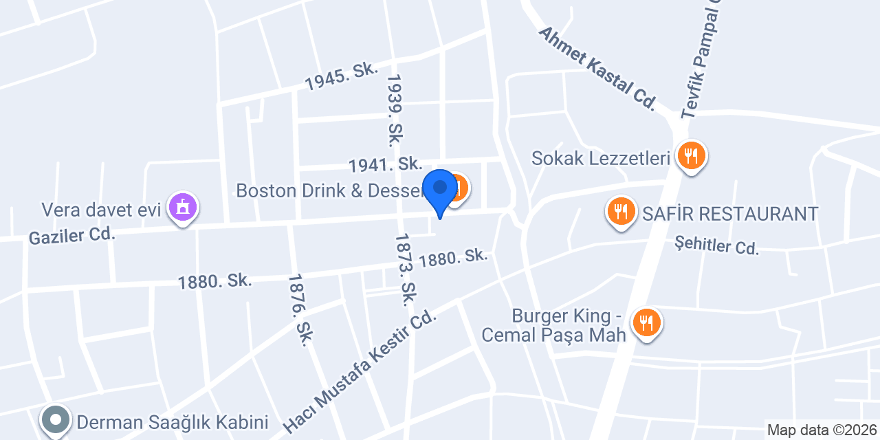 YONCA Cafe&Kıraathane konumu
