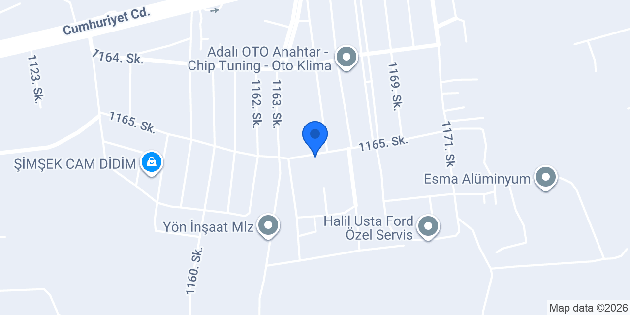 Eserim Cam Balkon Sistemleri | Cam Balkon Didim konumu