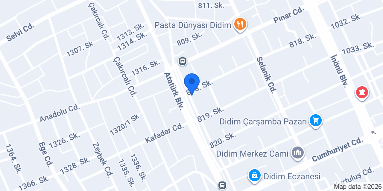 Didim Ege Bobinaj konumu