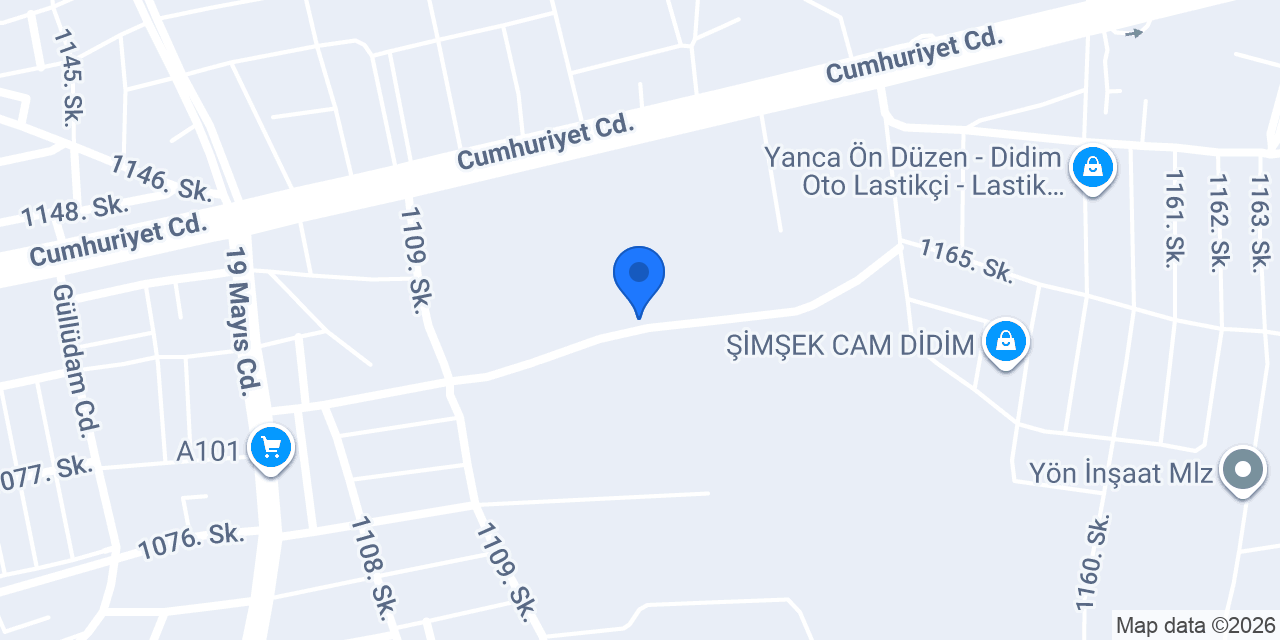 Yonca Park Didim konumu
