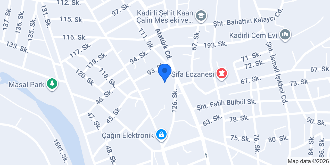 Yıldız Mobilya pvc konumu