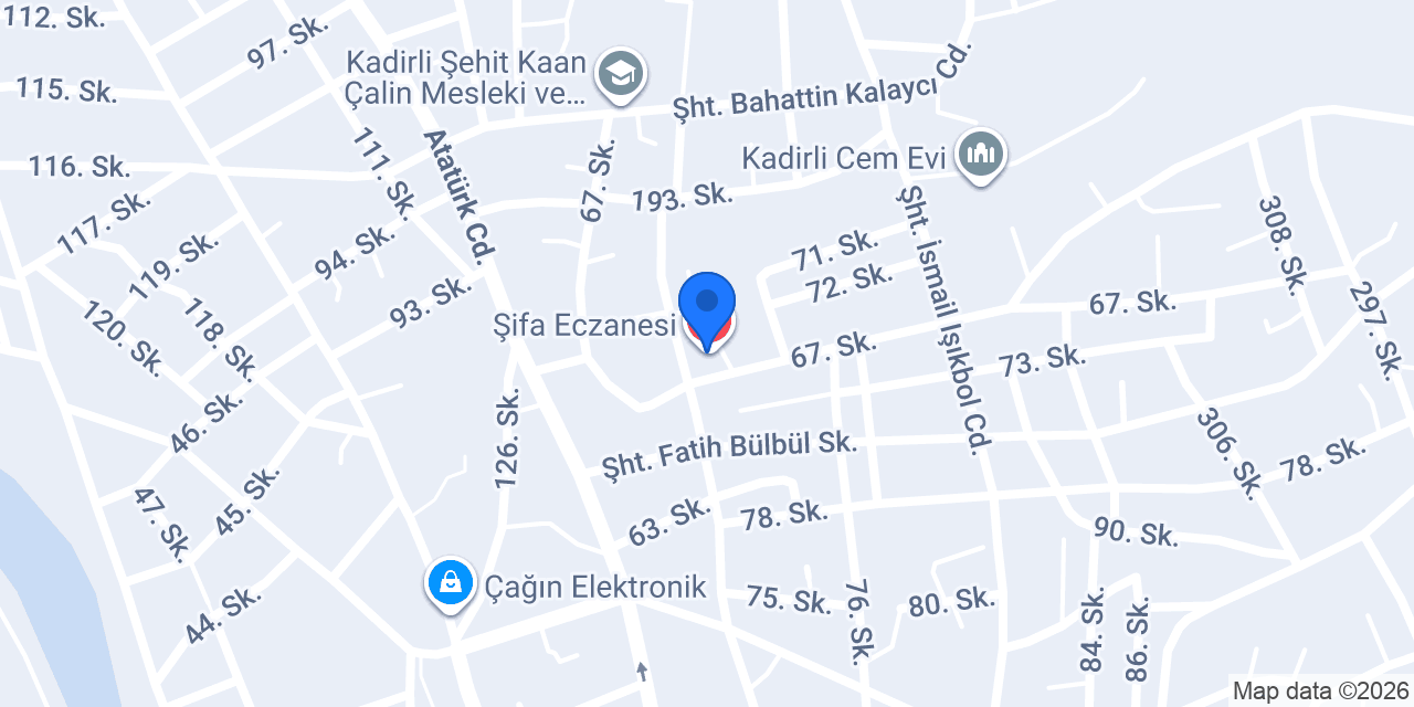 GÜZİN ECZANESİ konumu
