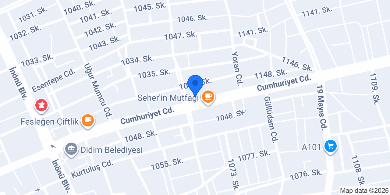 CE YAPI Mimarlık Mühendislik konumu