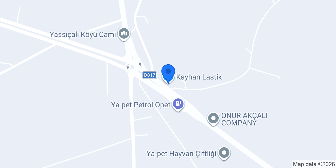 Kayhan Lastik konumu